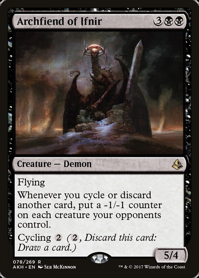 Archfiend of Ifnir (78) [Amonkhet]