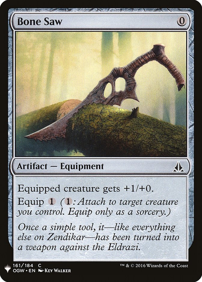 Bone Saw (161) [The List Reprints]