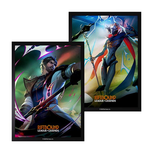 Riftbound: Vendetta Art Sleeves - Jayce vs Viktor