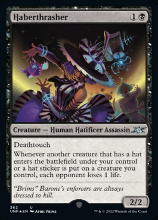 Haberthrasher (Galaxy Foil) (362) [Unfinity]