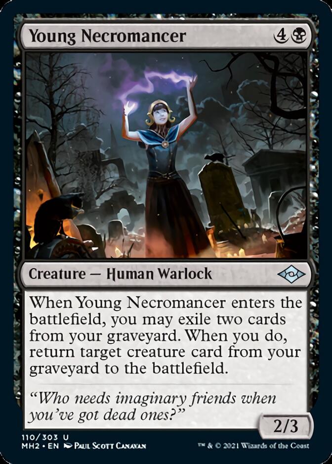 Young Necromancer (110) [Modern Horizons 2]