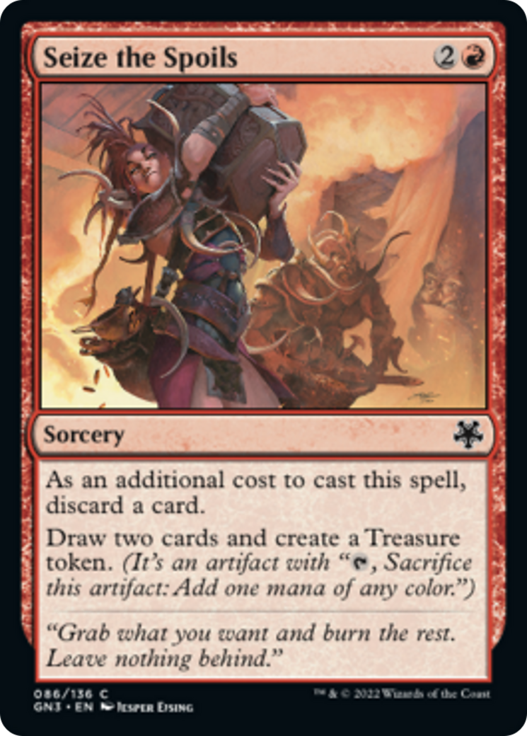 Seize the Spoils (86) [Magic Game Night: Free-For-All]