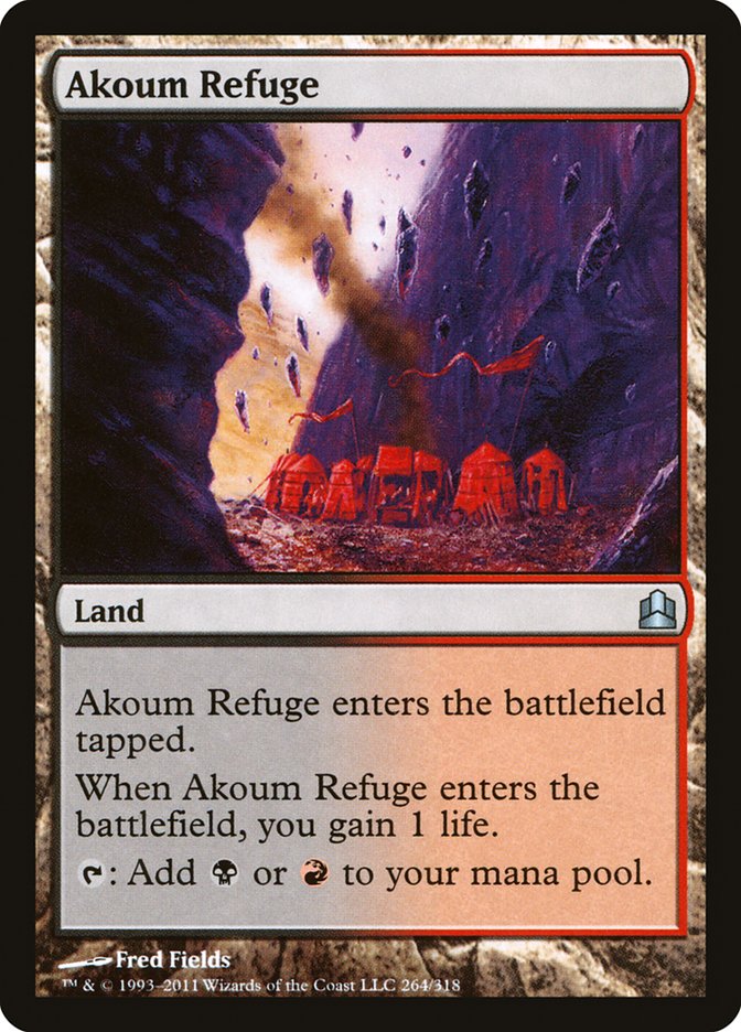 Akoum Refuge (264) [Commander]