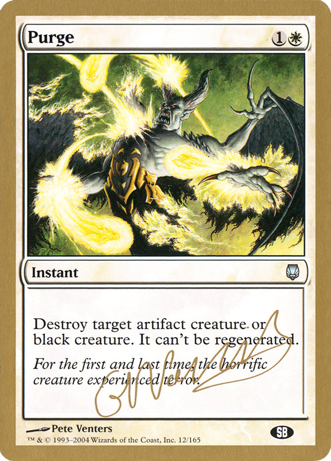 Purge - 2004 Gabriel Nassif (DST) (SB) [World Championship Decks]