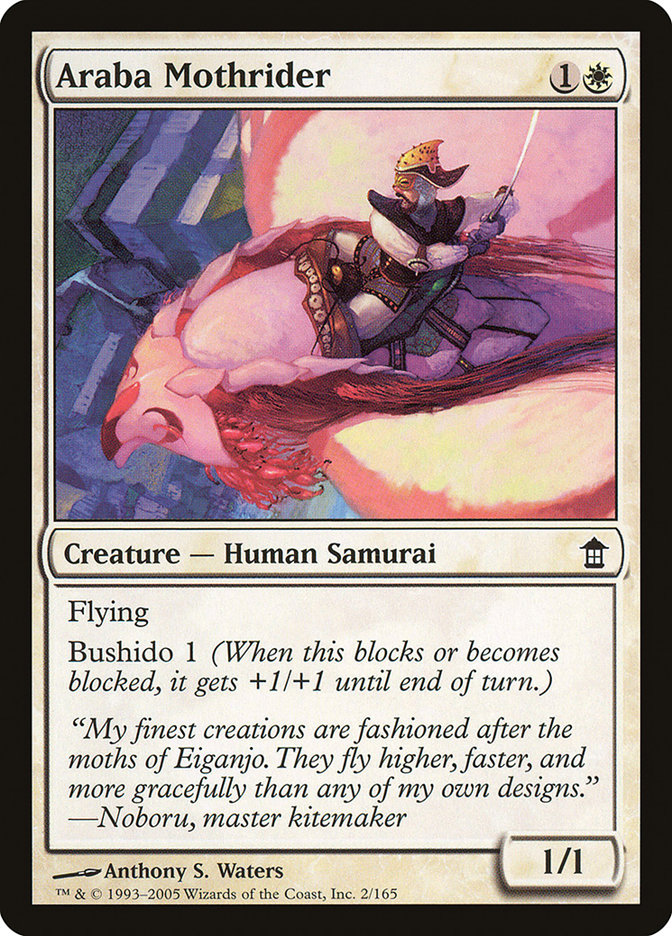 Araba Mothrider (2) [Saviors of Kamigawa]