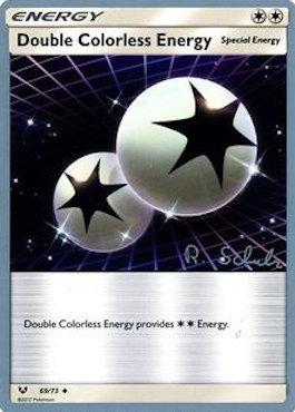 Double Colorless Energy - 2018 (Robin Schulz) (69/73) [World Championship Decks]