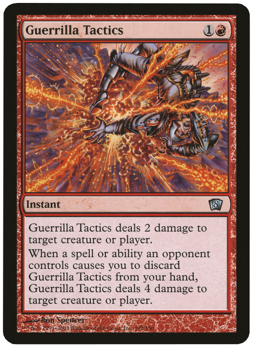 Guerrilla Tactics (8th Edition) (192) [Oversize Cards]