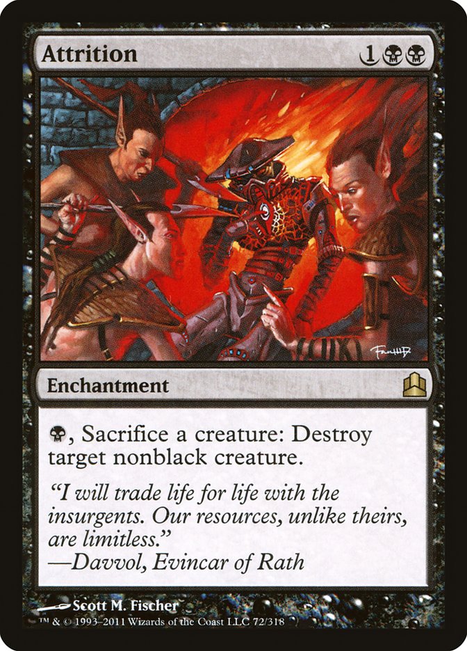 Attrition (72) [Commander]
