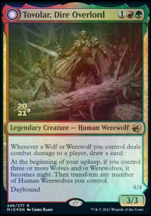 Tovolar, Dire Overlord (246) [Prerelease Cards]