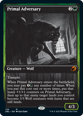 Primal Adversary (194) [Innistrad: Double Feature]