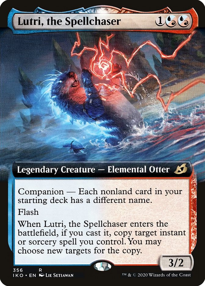 Lutri, the Spellchaser (Extended Art) (356) [Ikoria: Lair of Behemoths]