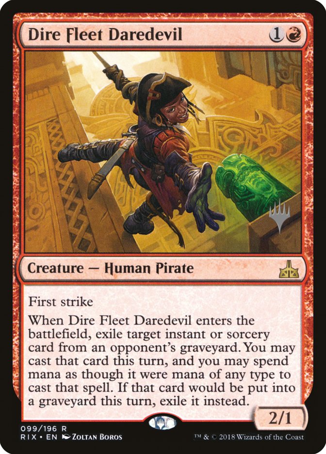 Dire Fleet Daredevil (99) [Promo Pack: Core Set 2020]
