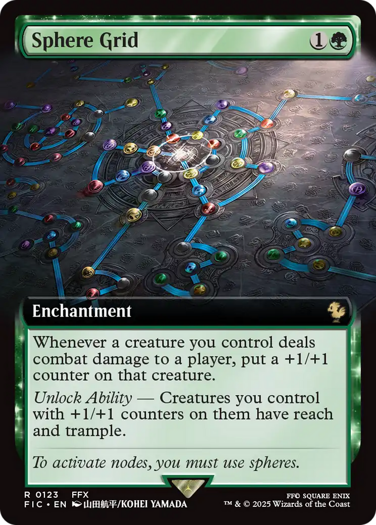 Sphere Grid (Extended Art) (123) [Commander: FINAL FANTASY]