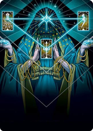 Strategic Planning Art Card (68) [Art Series: Strixhaven]