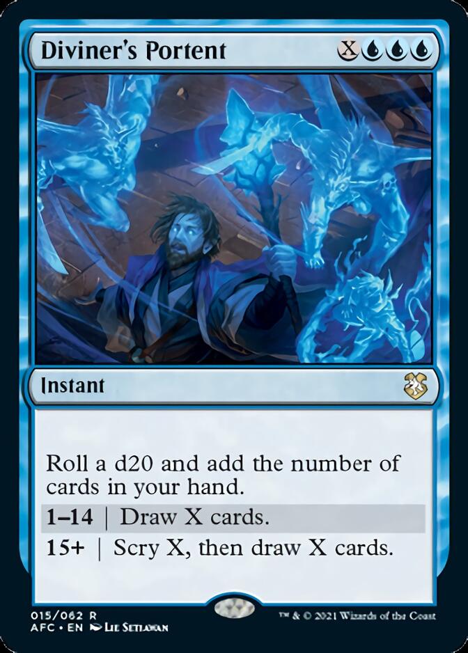 Diviner's Portent (15) [Commander: Adventures in the Forgotten Realms]