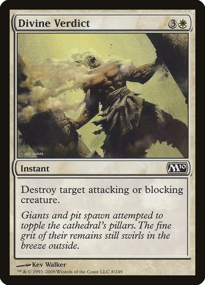 Divine Verdict (8) [Magic 2010 (M10)]