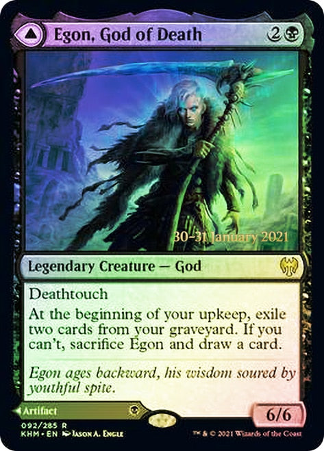 Egon, God of Death (92) [Prerelease Cards]