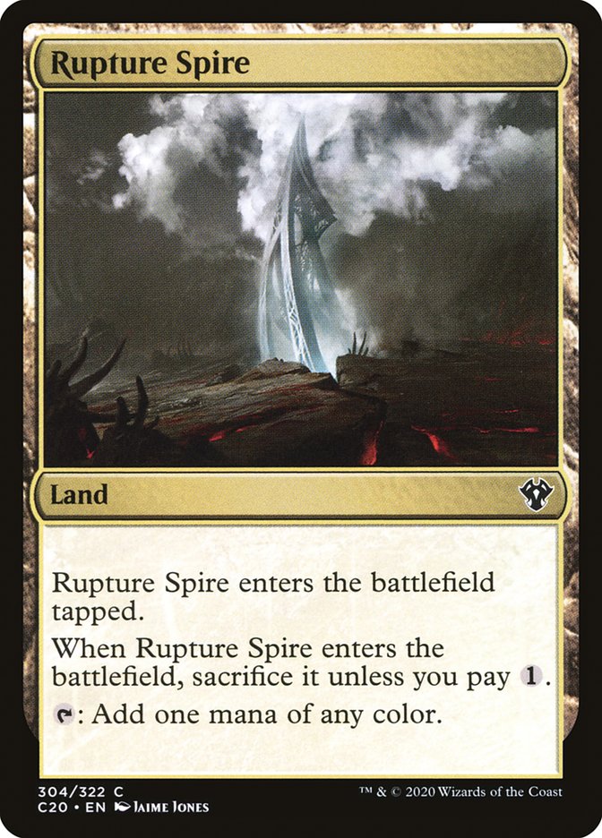 Rupture Spire (304) [Commander 2020]