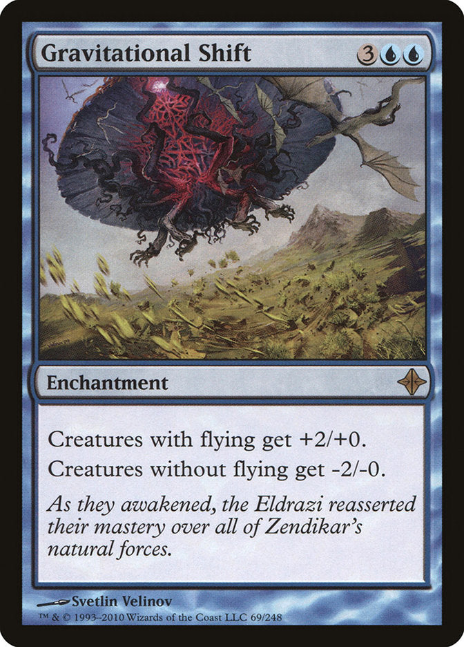 Gravitational Shift (69) [Rise of the Eldrazi]