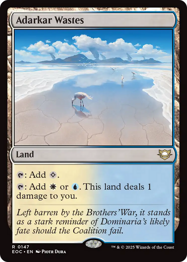 Adarkar Wastes (147) [Commander: Edge of Eternities]