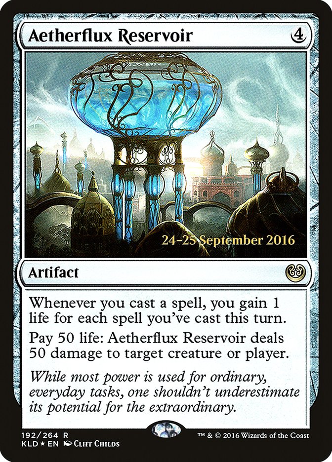 Aetherflux Reservoir (192) [Prerelease Cards]
