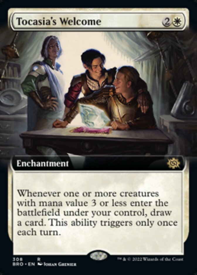 Tocasia's Welcome (Extended Art) (308) [The Brothers' War]