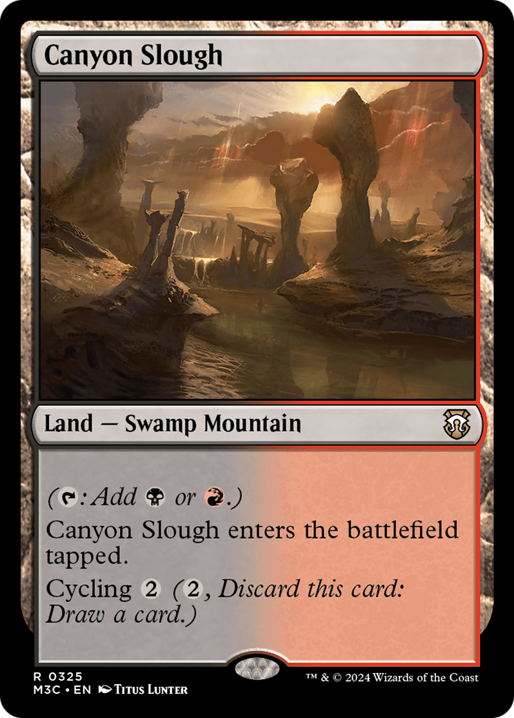 Canyon Slough (325) [Commander: Modern Horizons 3]