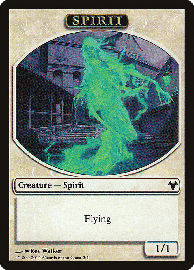 Myr // Spirit Double-Sided Token (3 // 2) [Magic Modern Event Deck]