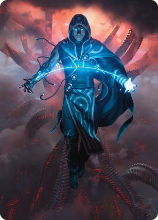 jace mtg cards Jace, the Perfected Mind Art Card [Phyrexia: All Will Be One Art Serie —  Darkhold Games