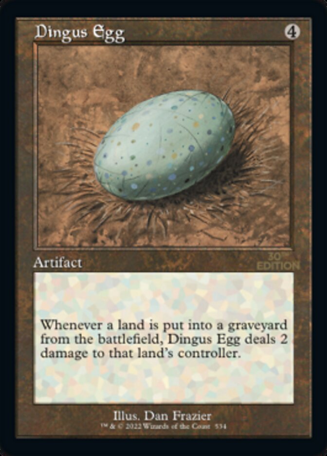 Dingus Egg (Retro Frame) (534) [30th Anniversary Edition]