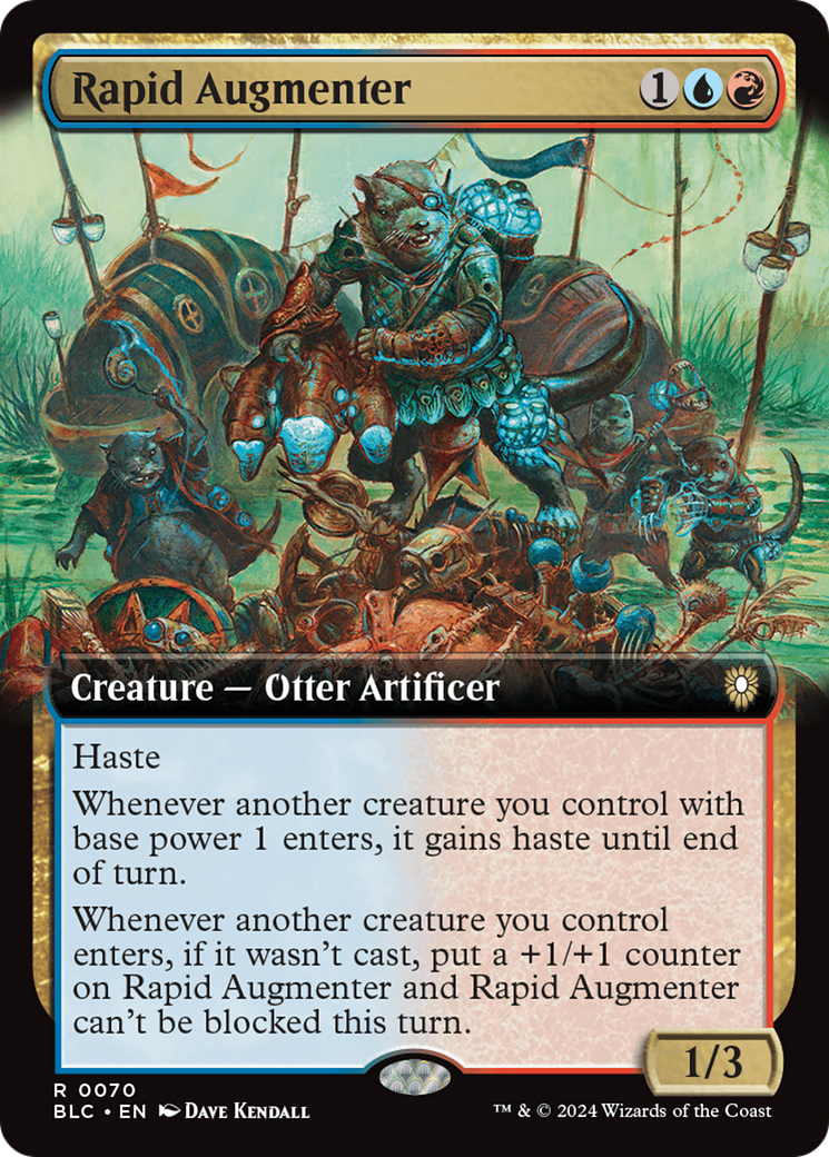 Rapid Augmenter (Extended Art) (70) [Commander: Bloomburrow]