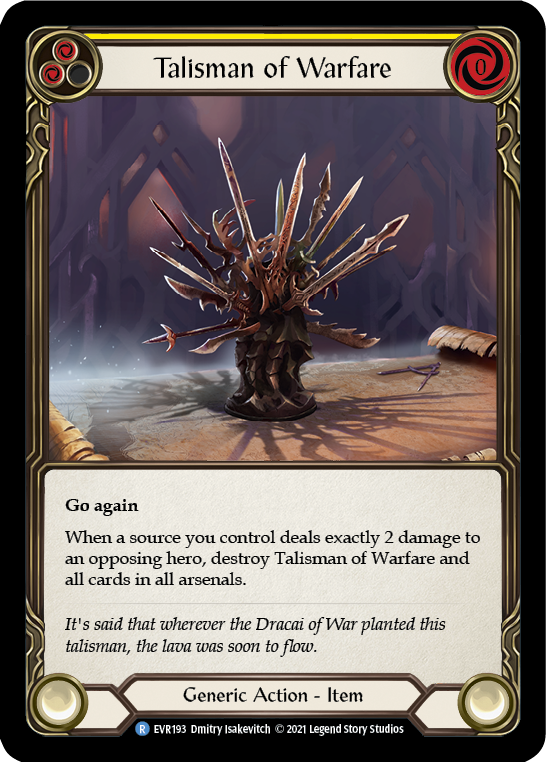 Talisman of Warfare (EVR193) [Everfest]