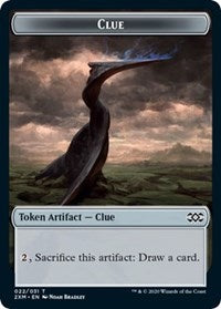 Clue // Plant Double-Sided Token (22 // 16) [Double Masters]