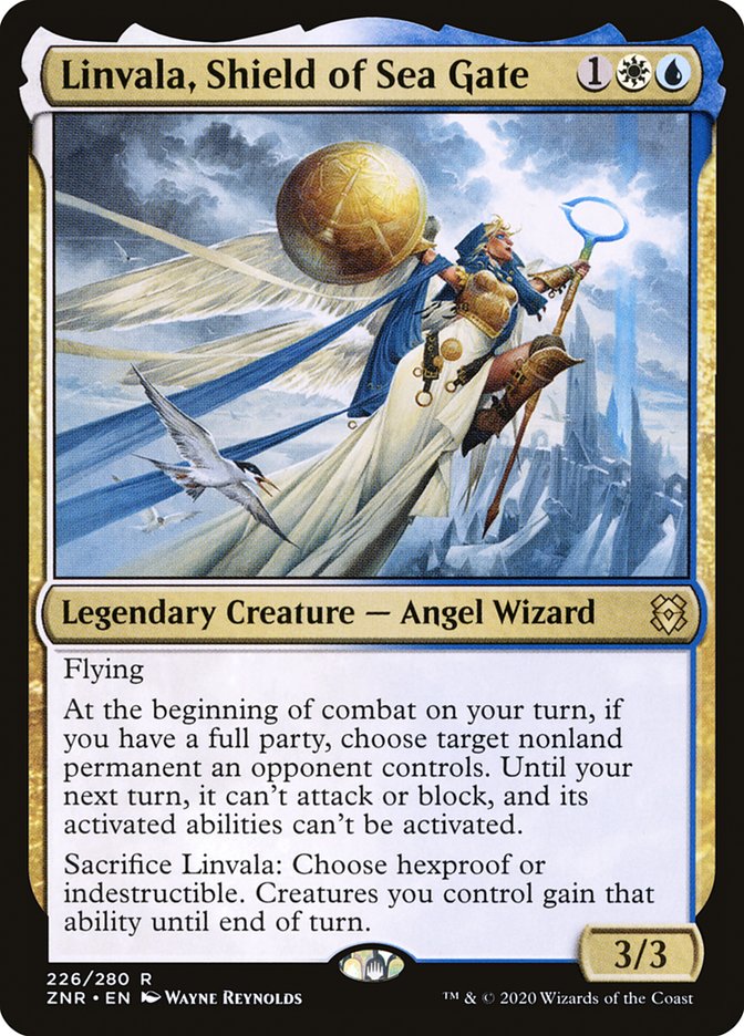 Linvala, Shield of Sea Gate (226) [Zendikar Rising]