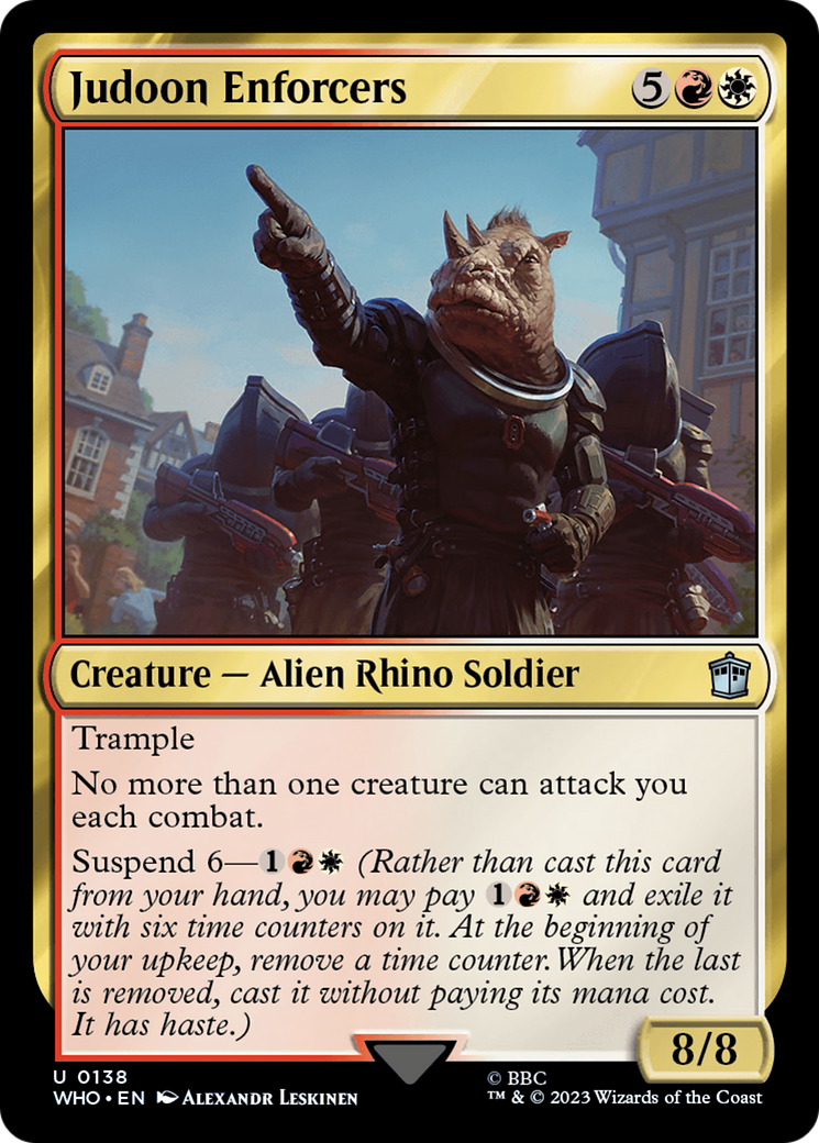 Judoon Enforcers (138) [Universes Beyond: Doctor Who]