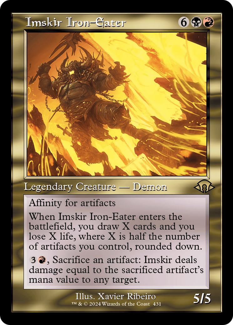 Imskir Iron-Eater (Retro Frame) (431) [Modern Horizons 3]
