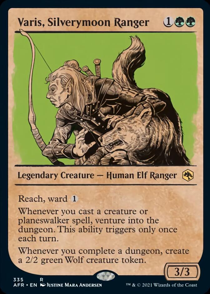 Varis, Silverymoon Ranger (Showcase) (335) [Adventures in the Forgotten Realms]