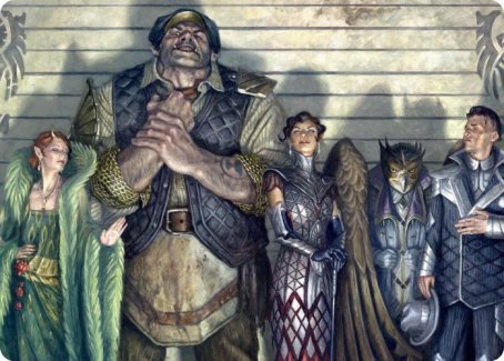 Rogues' Gallery Art Card (17) [Art Series: Streets of New Capenna]