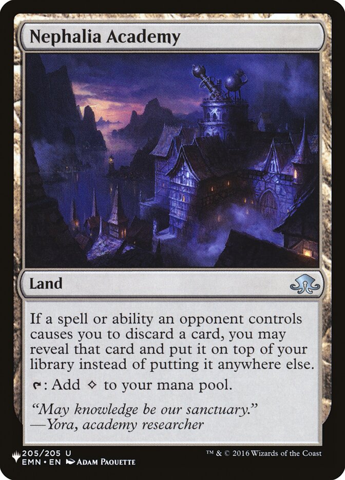 Nephalia Academy (205/205) [The List Reprints]