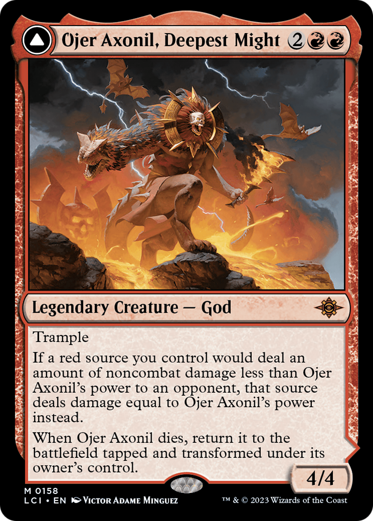 Ojer Axonil, Deepest Might (158) [The Lost Caverns of Ixalan]