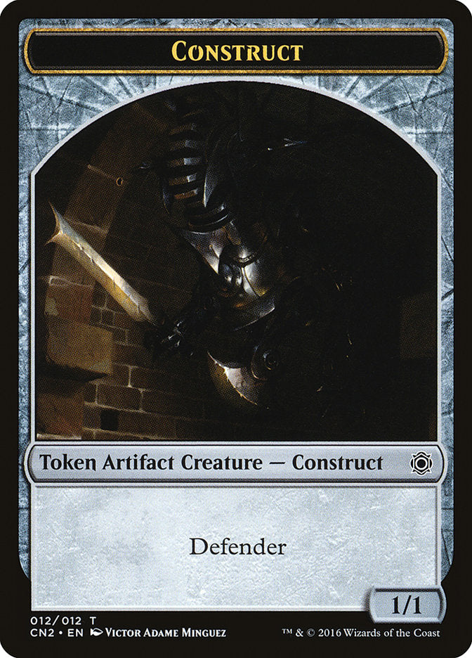 Construct Token (12) [Conspiracy: Take the Crown]