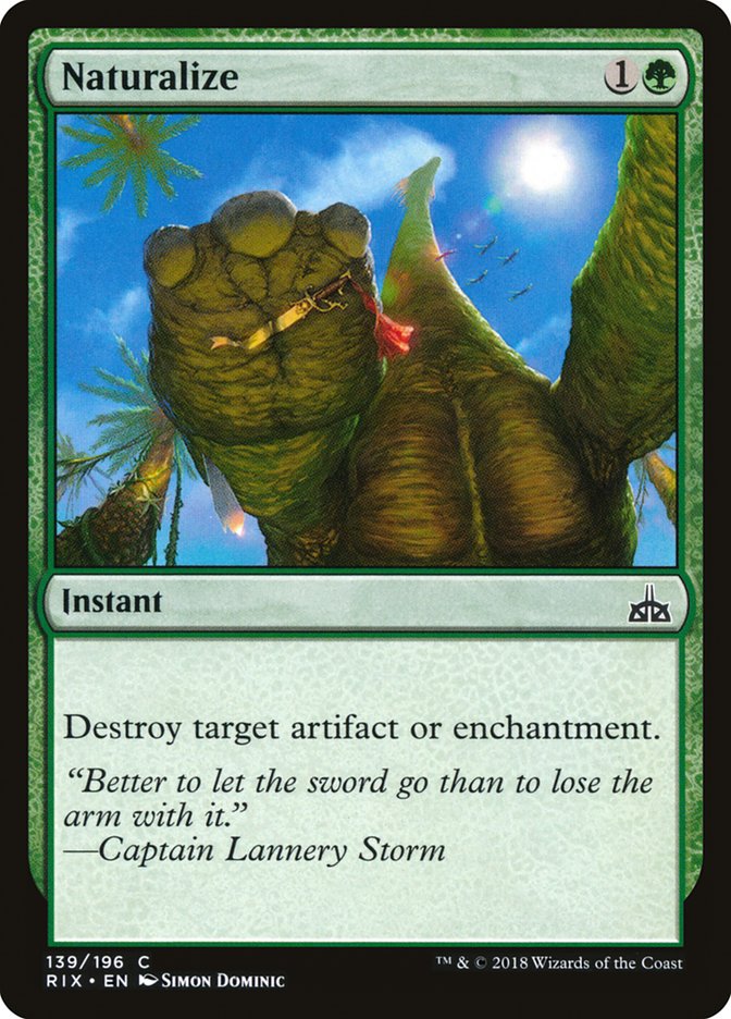 Naturalize (139) [Rivals of Ixalan]