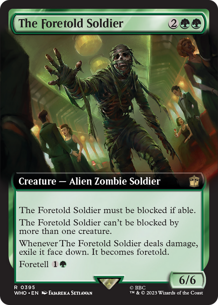 The Foretold Soldier (Extended Art) (395) [Universes Beyond: Doctor Who]
