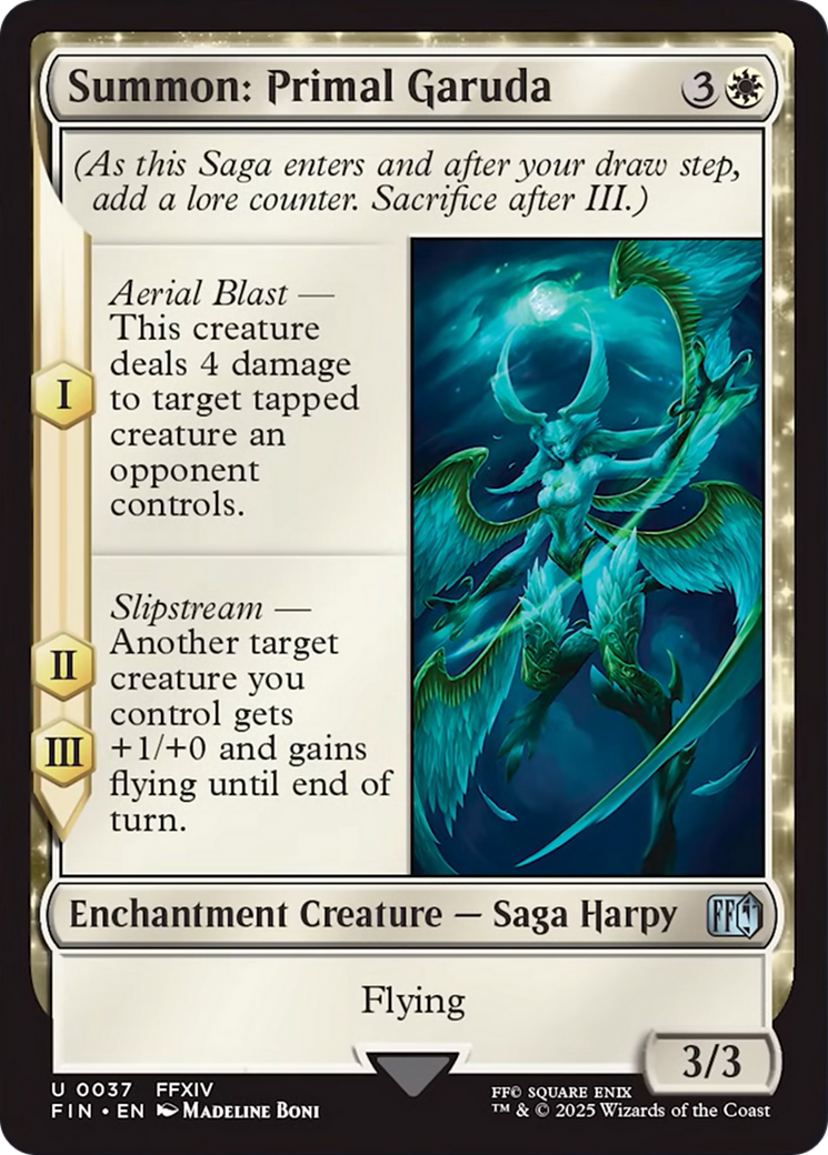 Summon: Primal Garuda (37) [FINAL FANTASY]