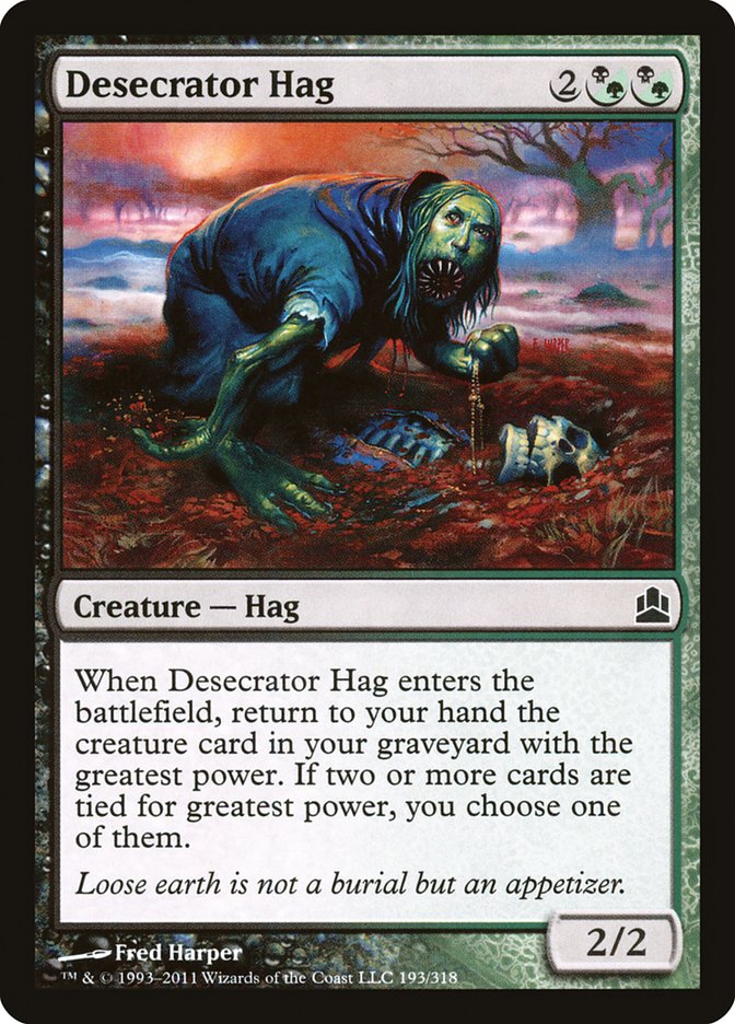 Desecrator Hag (193) [Commander]