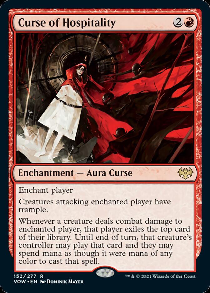 Curse of Hospitality (152) [Innistrad: Crimson Vow]
