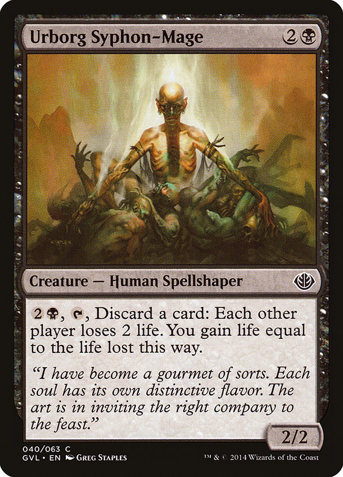 Urborg Syphon-Mage (40) [Duel Decks: Anthology]