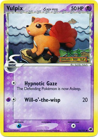 Vulpix (Delta Species) (70/101) [EX Dragon Frontiers]