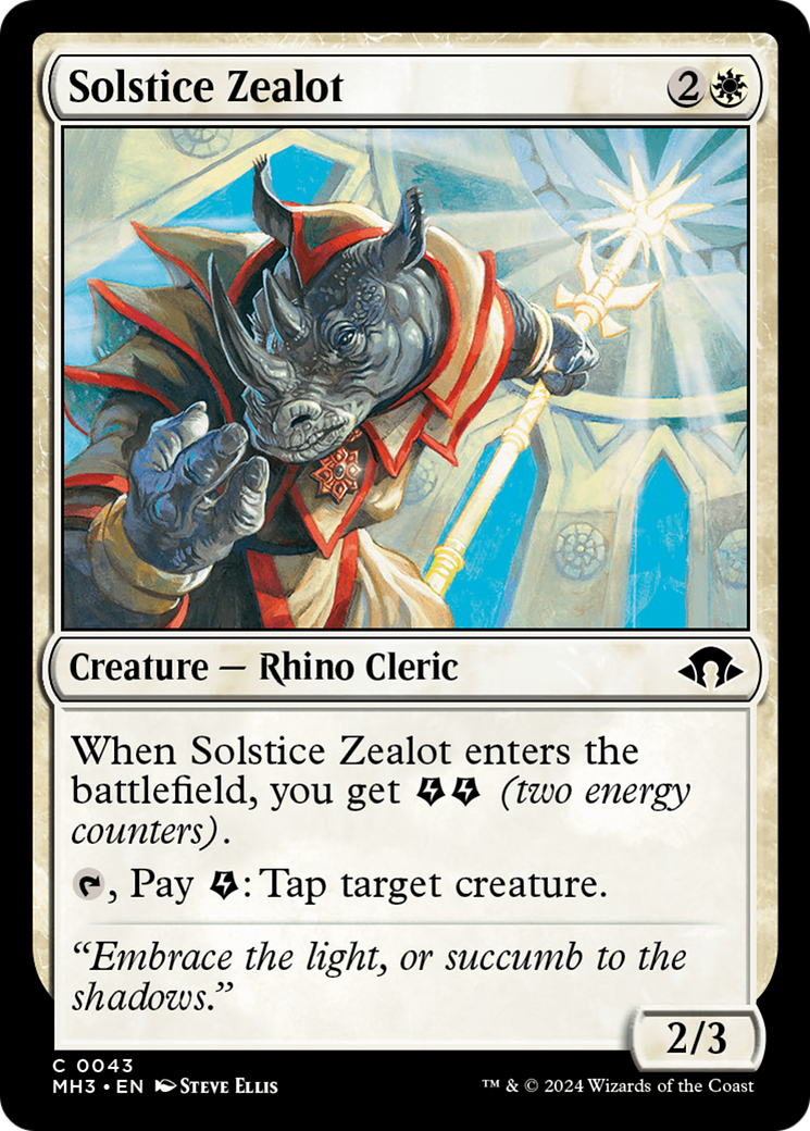 Solstice Zealot (43) [Modern Horizons 3]