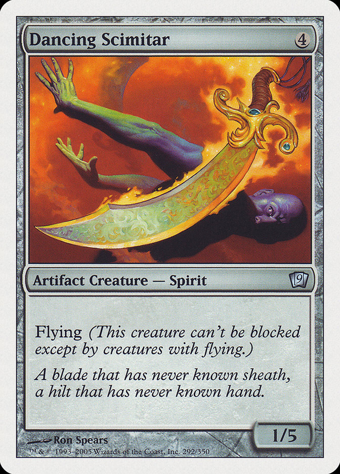 Dancing Scimitar (292) [9th Edition]